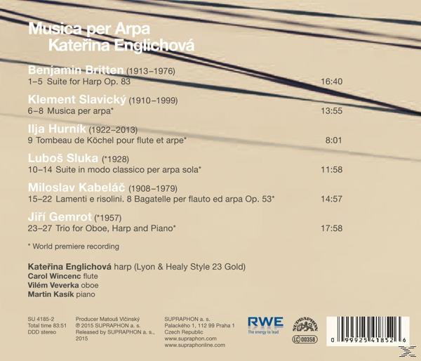 Katerina Englichova, VARIOUS - Musica Per Arpa  - (CD)