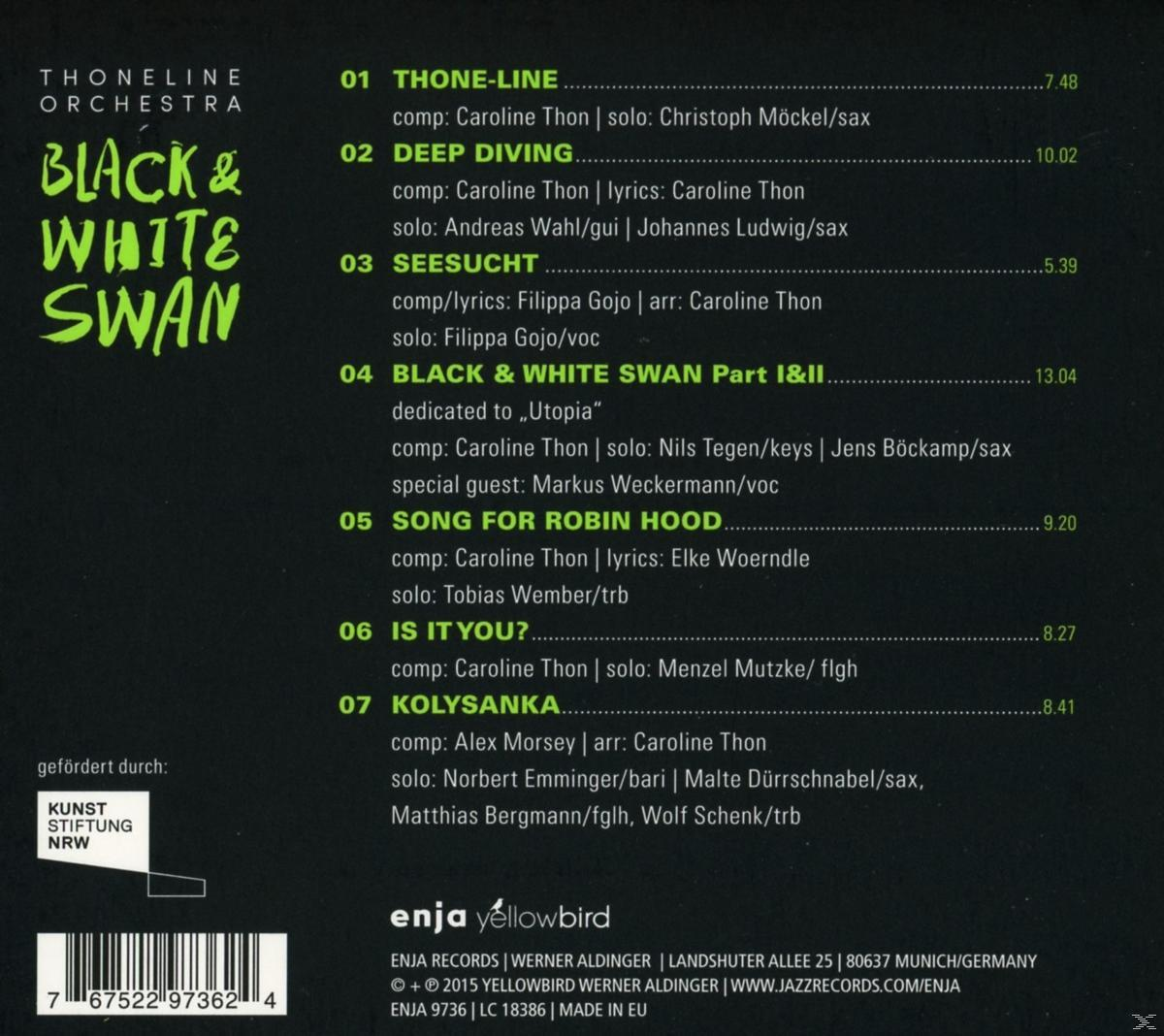Thoneline Orchestra - Black & White Swan  - (CD)