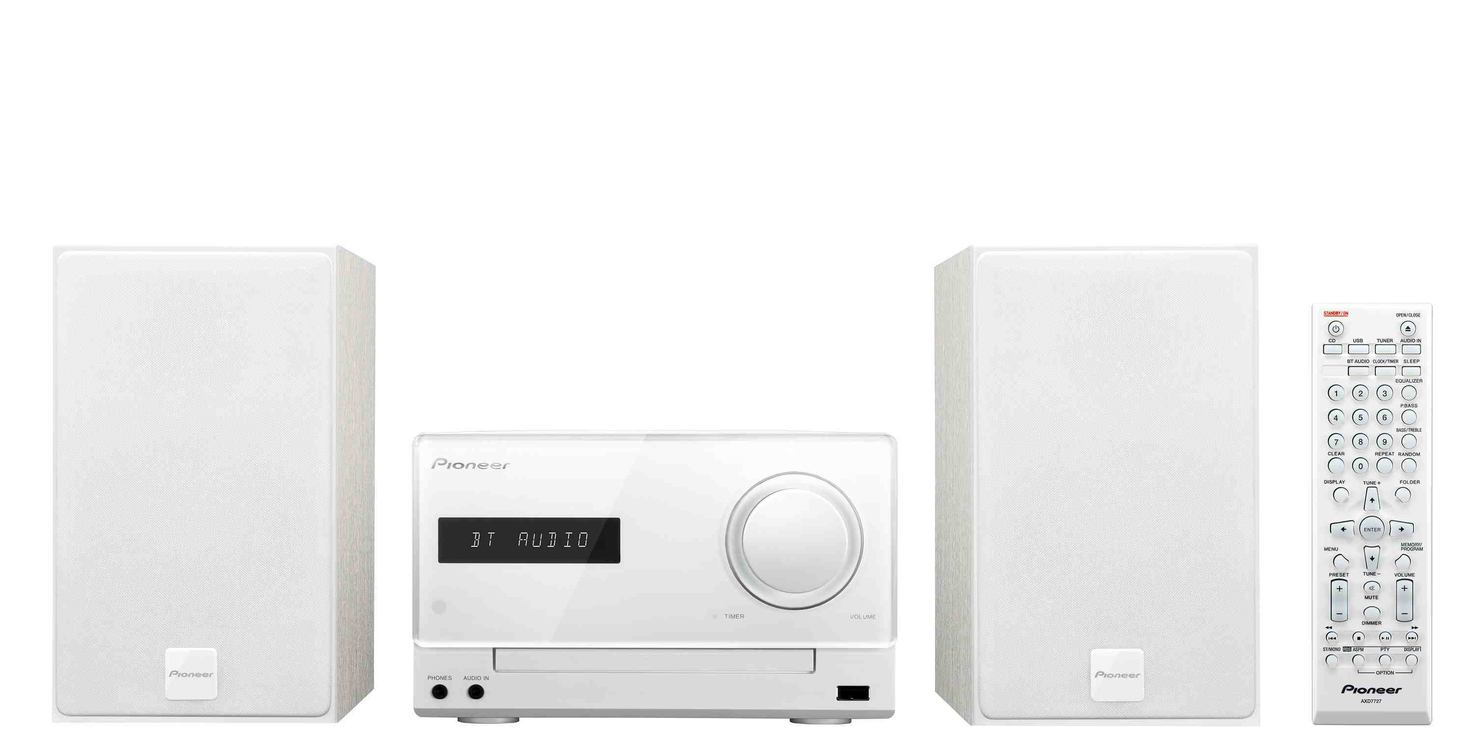 Pioneer ミニコンポ ホワイト X-CM35 PIONEER X-CM35 W Micro Anlage (iPod Steuerung, Weiß) | MediaMarkt