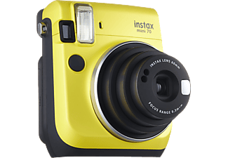 FUJIFILM FUJIFILM Instax Mini 70 - Instant camera - obiettivo: 60 mm - giallo - Fotocamera istantanea Giallo