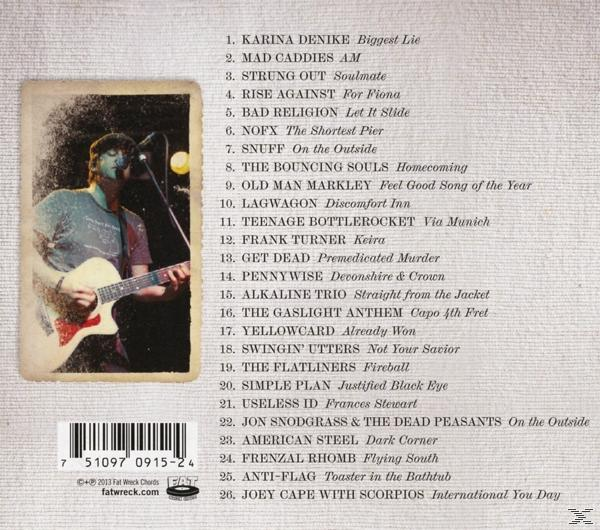 VARIOUS - The Songs Of Tony Sly: A Tribute  - (CD)