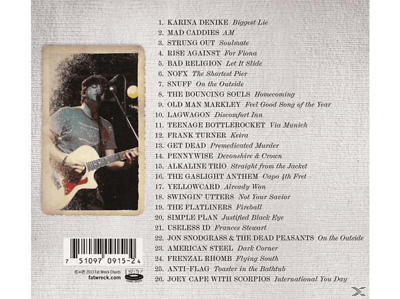 Thumbnail - VARIOUS - The Songs Of Tony Sly: A Tribute (CD)