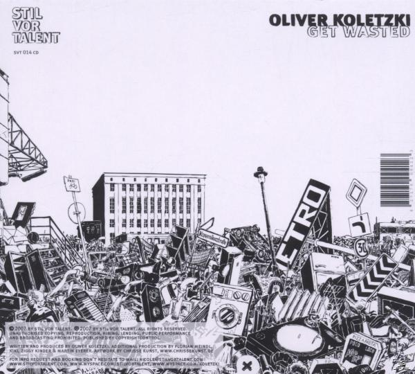 Oliver Koletzki - Get Wasted  - (CD)