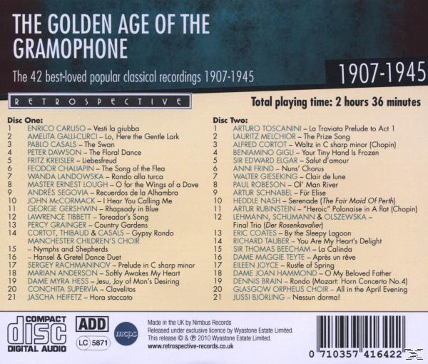 VARIOUS - The Golden Age of the Gramphone  - (CD)