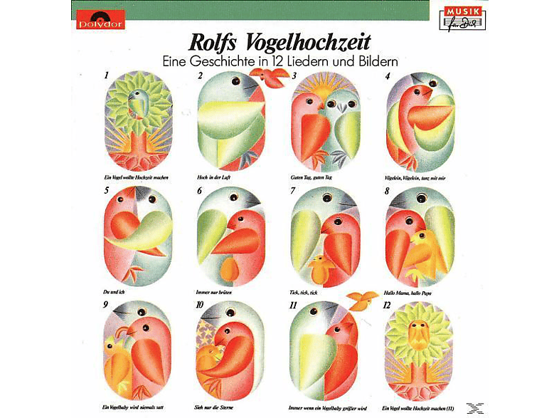 Rolf Zuckowski – Rolfs Vogelhochzeit – (CD)