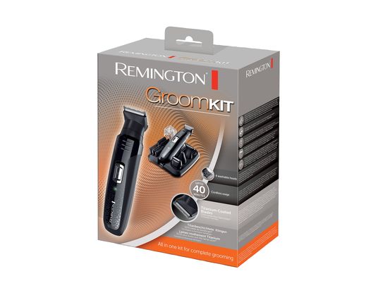 REMINGTON PG6130 Tondeuse multifonction GroomKit - Tondeuse à cheveux (Noir)