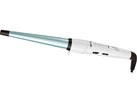 REMINGTON Shine Therapy C153W - Fer à boucler (Blanc/Vert)