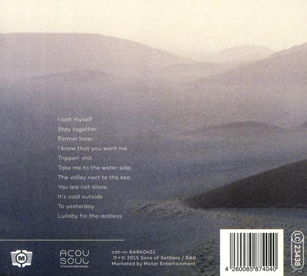 Sons Of Settlers - Lullabies For The Restless  - (CD)