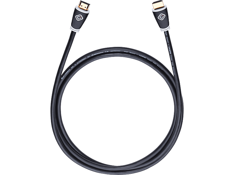 OEHLBACH 126 HDMI Kabel, Schwarz