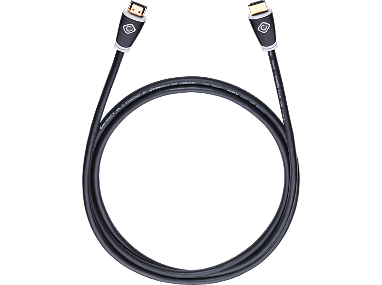 OEHLBACH High-Speed-HDMI-Kabel, Schwarz 127