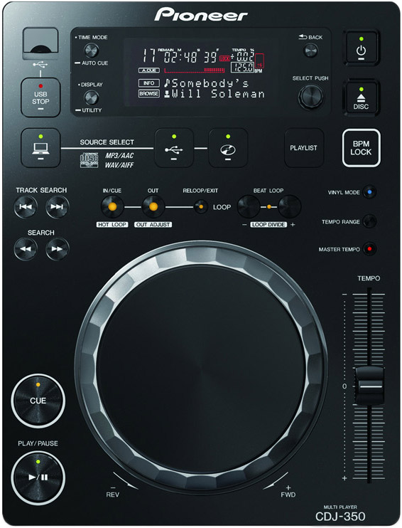 PIONEER DJ DJ-controller (CDJ-350)