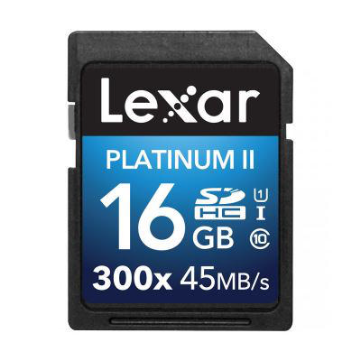 LEXAR 16GB SDHC 300X Premium II Class 10 U1 Hafıza Kartı