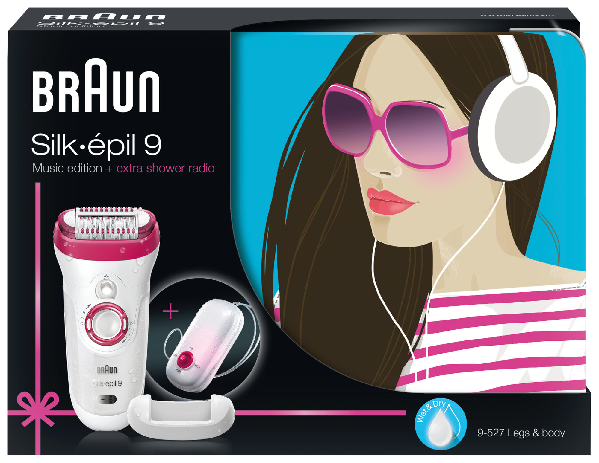 Braun Silk-épil 9 9-527 Music edition