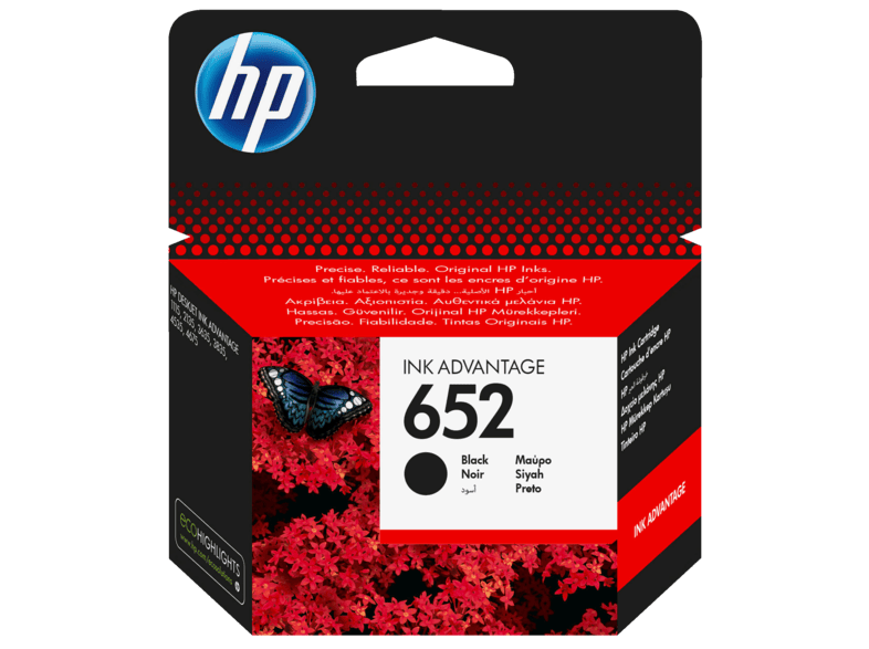 HP F6V25AE No. 652 eredeti fekete tintapatron MediaMarkt online