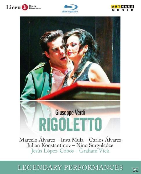 Marcelo Álvarez, Carlos Alvarez, Inva Mula, Nino Surguladze, Julian Konstantinov - Rigoletto  - (Blu-ray)
