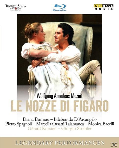 Diana Damrau, Ildebrando La Nozze Di Korsten Figaro - - Gerard D\'arcangelo, (Blu-ray)