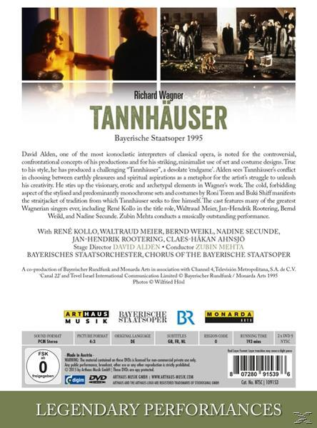 VARIOUS, Bayrisches Staatsorchester - Tannhäuser  - (DVD)