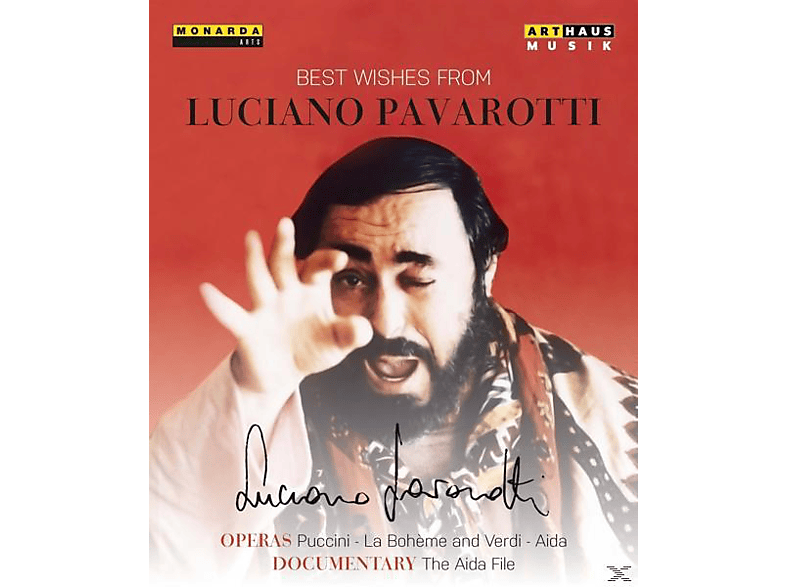 Luciano Pavarotti, VARIOUS, Chorus And Orchestra Of The Teatro Alla Scala, Chorus And Orchestra Of The San Francesco Opera - Best Wishes Of Luciano Pavarotti  - (DVD)