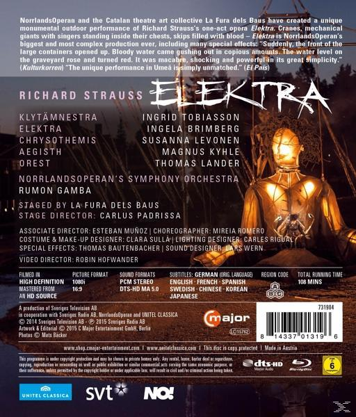Elektra Tobiasson, Ingela - Ingrid Brimberg, Carlus - Padrissa (Blu-ray)