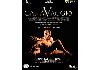 Connelly/Staatsballett Berlin - Caravaggio (+CD)  - (Blu-ray + CD)