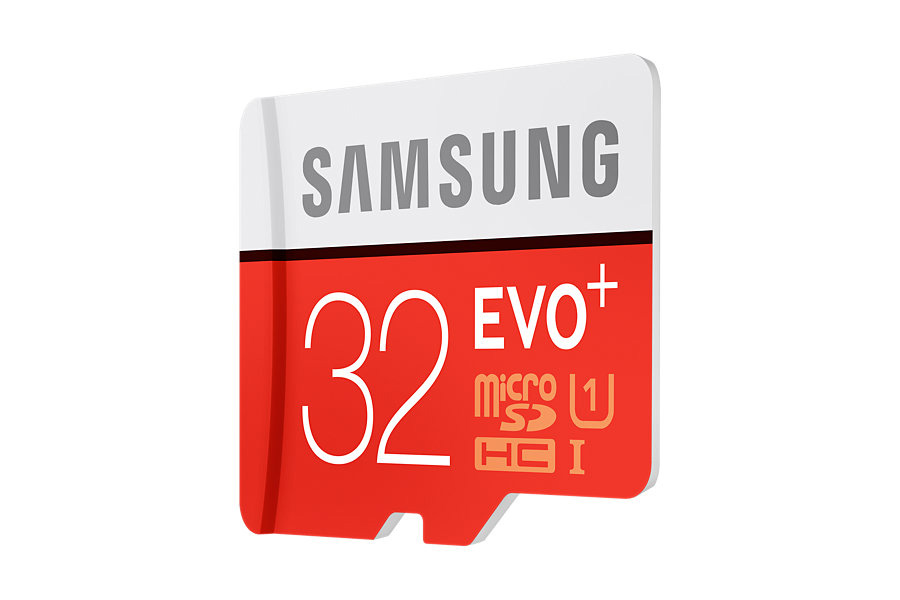 SAMSUNG EVO+, Micro-SDHC Speicherkarte, 32 GB, 80 MB/s