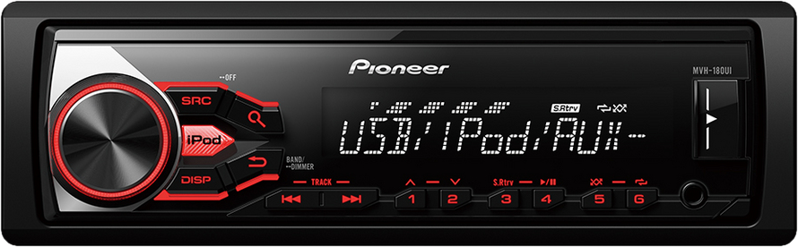 PIONEER MVH-180UI autóhifi fejegység
