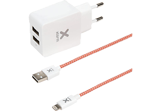 XTORM CX004 - CA/USB - Retina display - blanc - Câble Lightning USB + Adaptateur AC ()