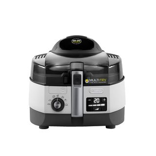 DELONGHI MultiFry Extra Chef FH1394/2 Heißluftfritteuse 2400 Watt Schwarz/Grau