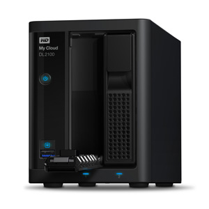 WD WDBBAZ0080JBK-EESN My Cloud™ DL2100 NAS 3,5 Zoll Schwarz}