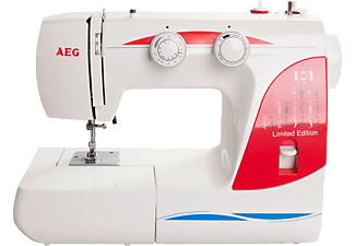 AEG AEG 124 - Macchina per cucire overlock (Bianco, Rosso)