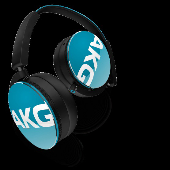 AKG Y50, On-ear Kopfhörer Blau