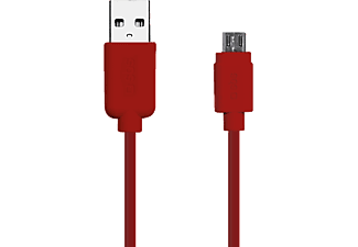 SBS Micro USB-USB 1 m USB 2.0 Data Kablosu Kırmızı