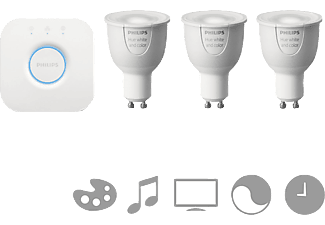 PHILIPS HUE 50862600 HUE GU10 STARTERSET - Starter Kit (Weiss)