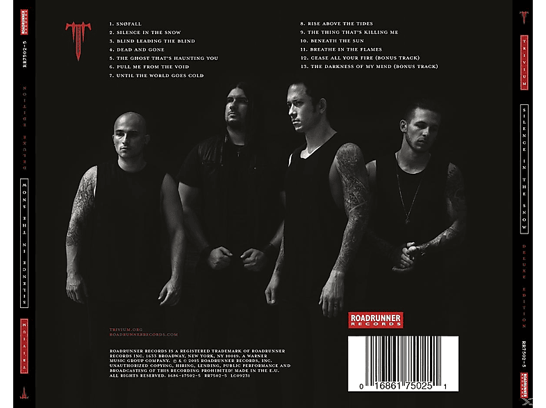 Thumbnail - Trivium - Silence In The Snow (Deluxe) (CD)