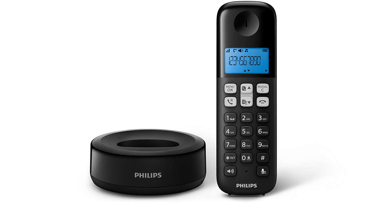 PHILIPS D1311B/38 Ahize Hoparlörlü Kablosuz Telefon