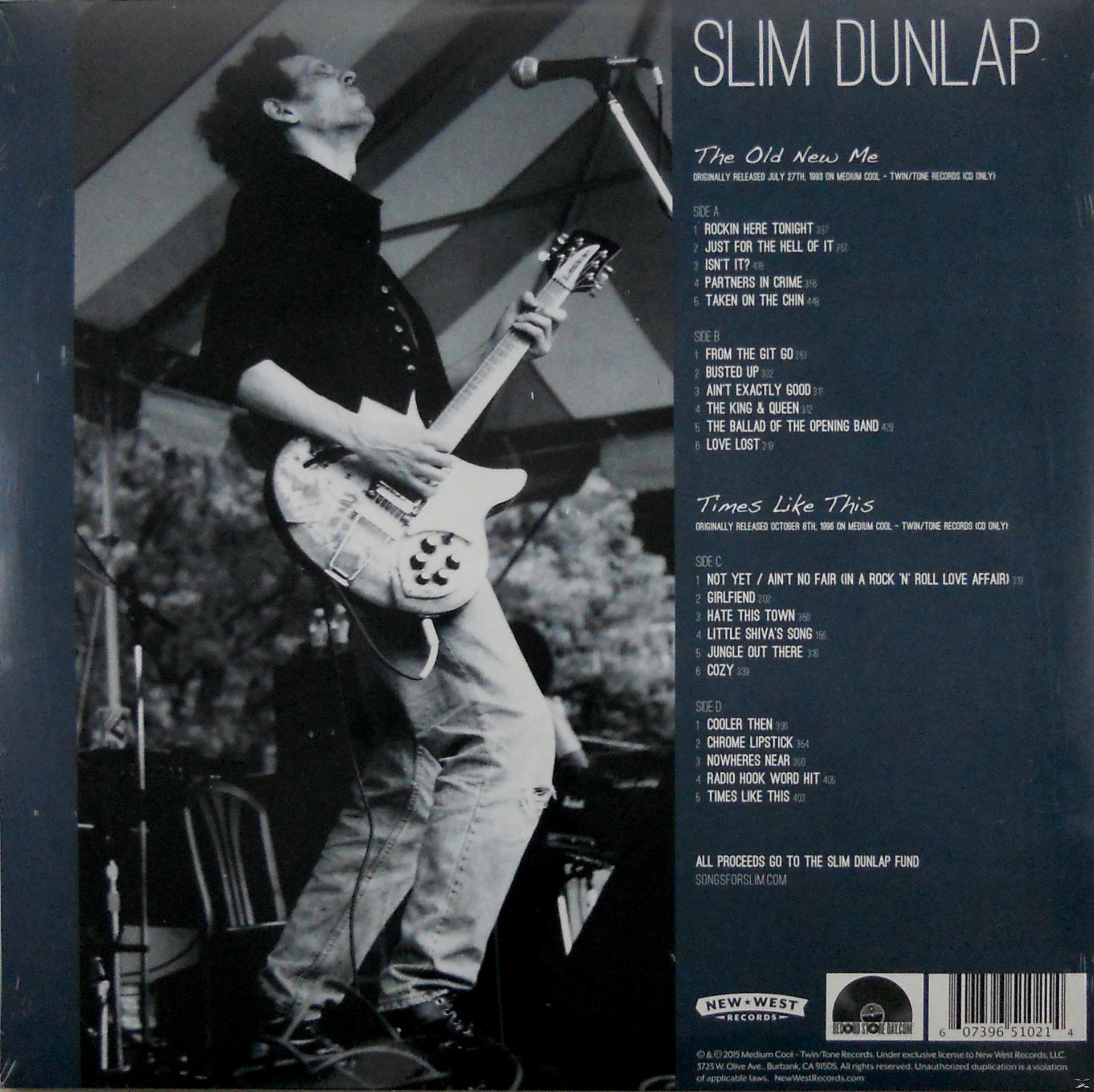 Slim Dunlap - The (2lp) - This Old New Me/Times (Vinyl) Like
