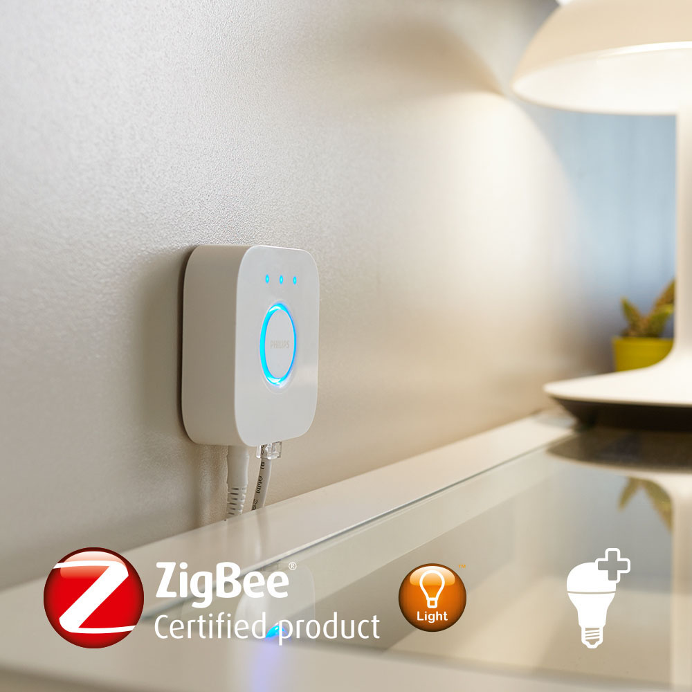 PHILIPS HUE Hue Bridge - Beleuchtungs-Steuerelement (Weiss)