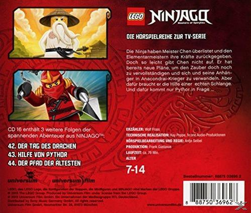 (CD Of Masters LEGO Spinjitzu Lego (CD) - Ninjago Ninjago - 16) -