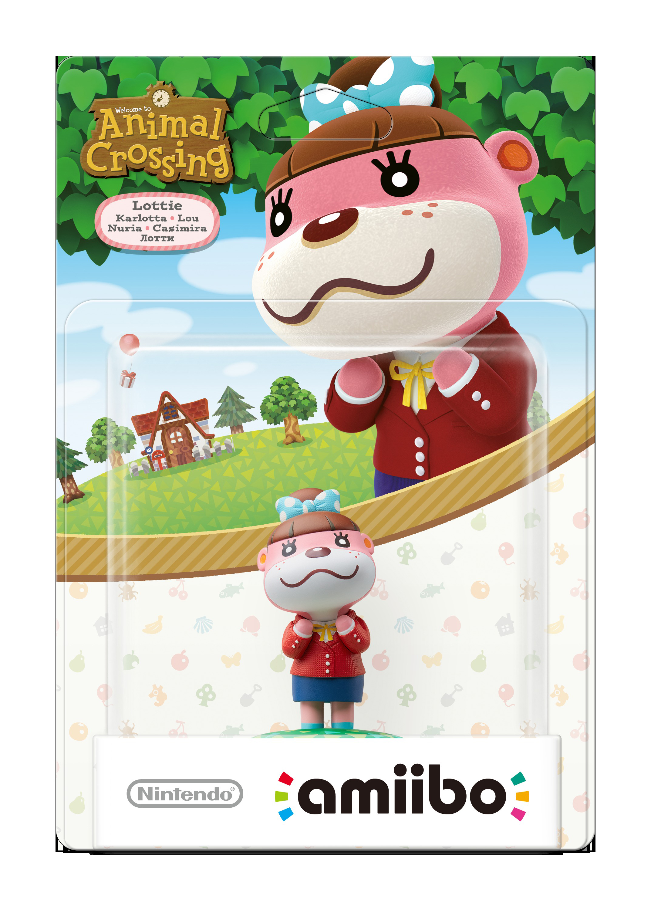 AMIIBO Animal Crossing: Karlotta Spielfigur