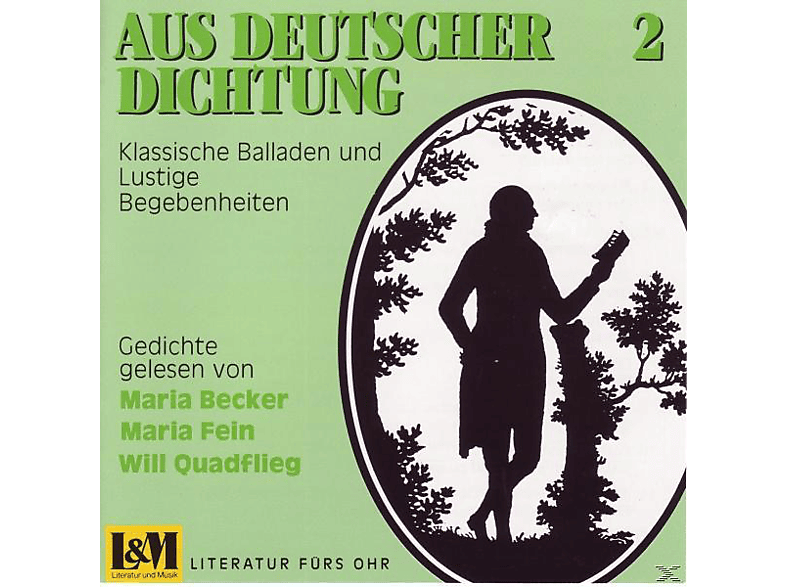 Markus (CD) Becker, Dichtung Aus M.-M.Fein-W.Quadflieg 2 Deutscher Becker - -