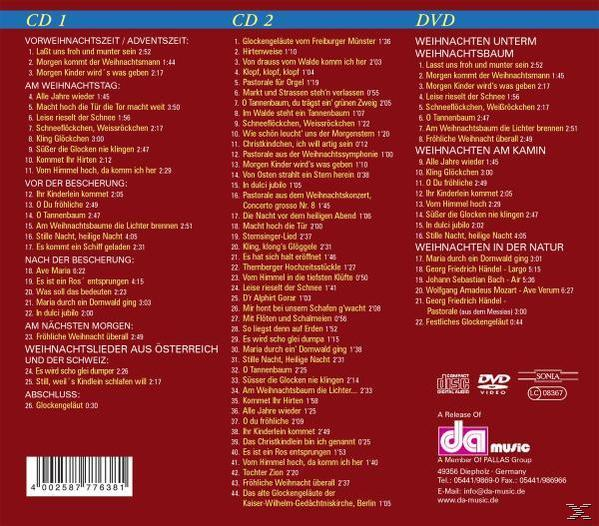VARIOUS - Festliche Weihnachten  - (DVD + CD)