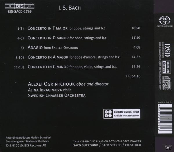 OGRINTCHOUK/IBRAGIMOVA/SWEDISH CHAM - Oboenkonzerte  - (SACD Hybrid)