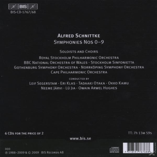 VARIOUS - Schnittke: The 10 Symphonies  - (CD)