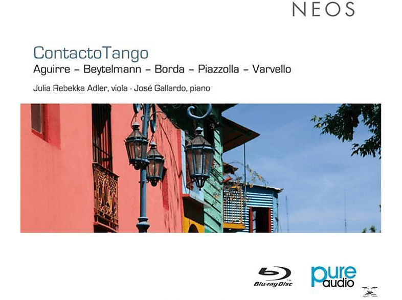 Blu-ray Contacto (CD - Audio) Adler,Julia Rebekka/Gallardo,Jose - + Tango
