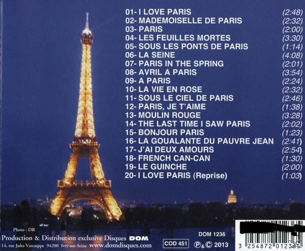 Michel Legrand (CD) je Paris - - t\'aime