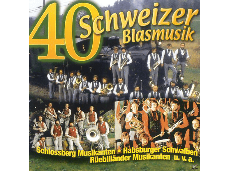 VARIOUS - 40 X Schweizer Blasmusik - (CD)