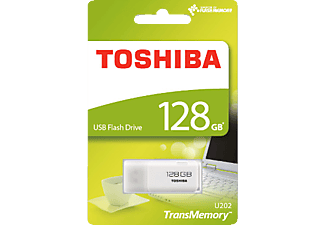 TOSHIBA TOSHIBA TransMemory U202, 128 GB, bianco - Chiavetta USB  (128 GB, Bianco)