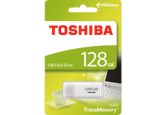 TOSHIBA TransMemory U202, 128 Go, blanc - Clé USB  (128 GB, Blanc)