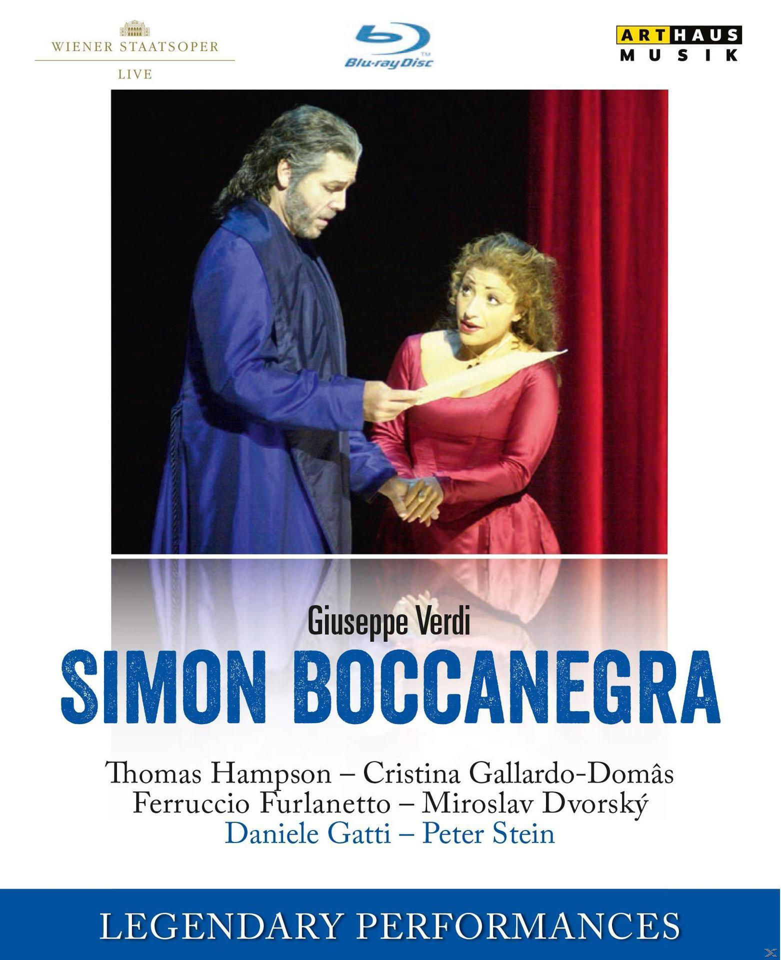 Thomas Hampson, Cristina (Blu-ray) - Ferrucio Boccanegra - Simon Gallardo-Domâs