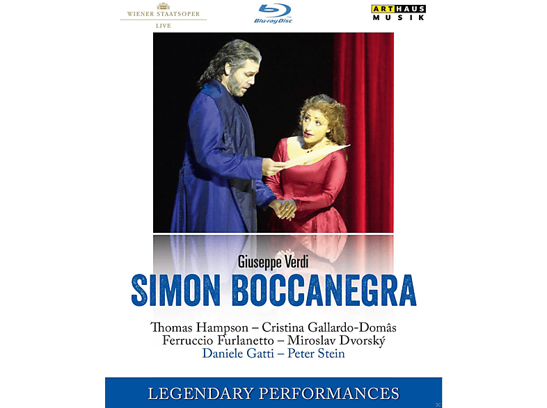Thomas Hampson, Cristina Gallardo-Domâs, Ferrucio - Simon Boccanegra  - (Blu-ray)
